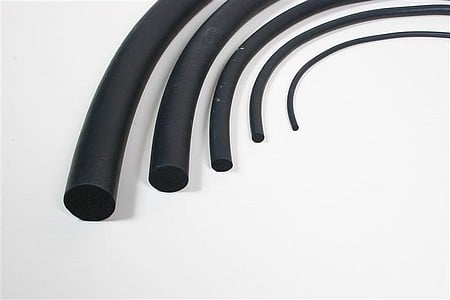 Buna-N O-Ring Cord Stock 90A Durometer 10' Piece Black .157'' 4 mm 