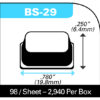 BS-29 CLEAR Square Bumpers - Image 2