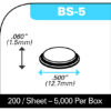 BS-5 WHITE Cylindrical Bumpers - Image 2