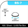 BS-07 BLACK Hemispherical Bumpers - Image 2