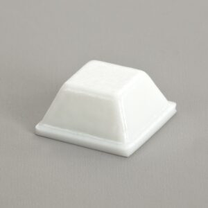 BS-03 WHITE Square Bumpers
