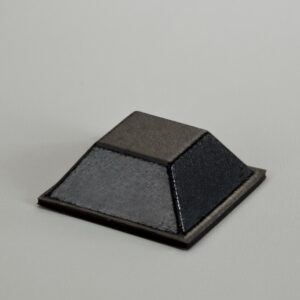 BS-19 BLACK Square Bumpers