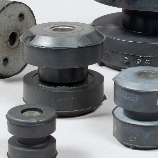 Compactor Isolator Rubber Mount – Small Universal Fit For Heavy Machinery