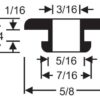 GRO-0188-10 Plain Bore Rolled Shoulders Grommets - Image 2
