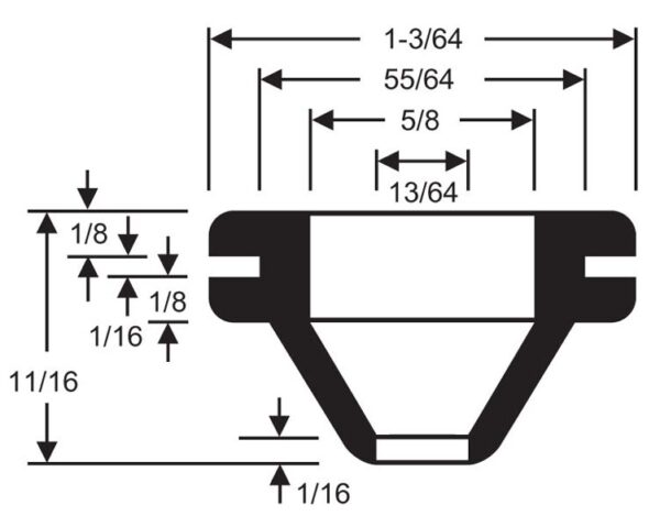 GRO-0625-08 Odd Shaped Grommets - Image 2
