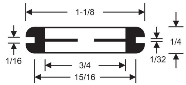 GRO-0750-08 Odd Shaped Grommets - Image 2
