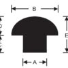 PB-0750-02 Rounded Top Bumpers - Image 2