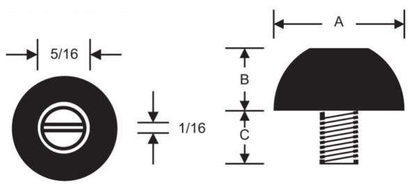 PB-0750-MS-01 Machine Screws Bumpers - Image 2