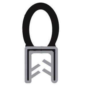 XBS-102 Rubber And Sponge Bulb Seals