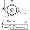 200PD-15 Plateform Mounts Diamond - Image 2