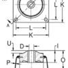 200PH-25 Plateform Mounts Holder - Image 2