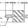 VMA-3040AU Sandwich Mounts Unc Thread Type 1 - Image 2