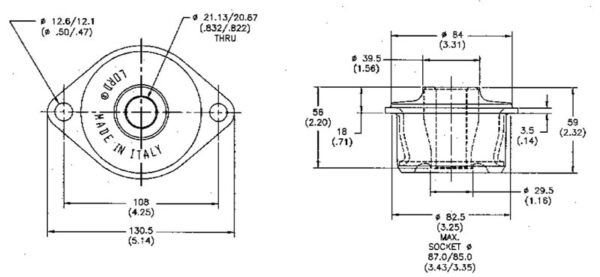 J-21110-1 Conical Mounts - Image 3