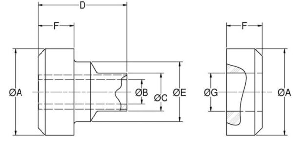 CB-2204-1 Two-Piece Mounts Cb 2200 Series - Image 2