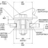 STA36-500-1 Center Bonded Mounts Sta Series - Image 2