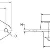 J-18787-18 Center Bonded Mounts Safetied Tube Form Series - Image 2