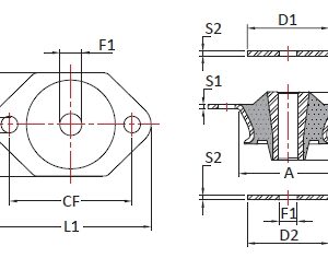 VKO-200-100 Conical Mount