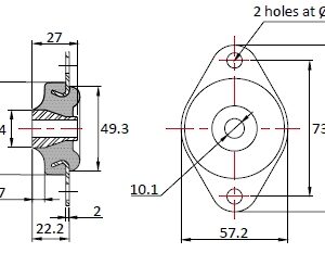VKO-202-120 Conical Mount