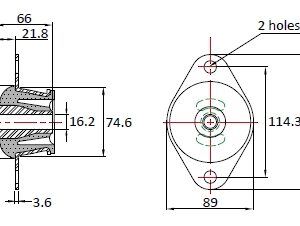 VKO-205-175 Conical Mount